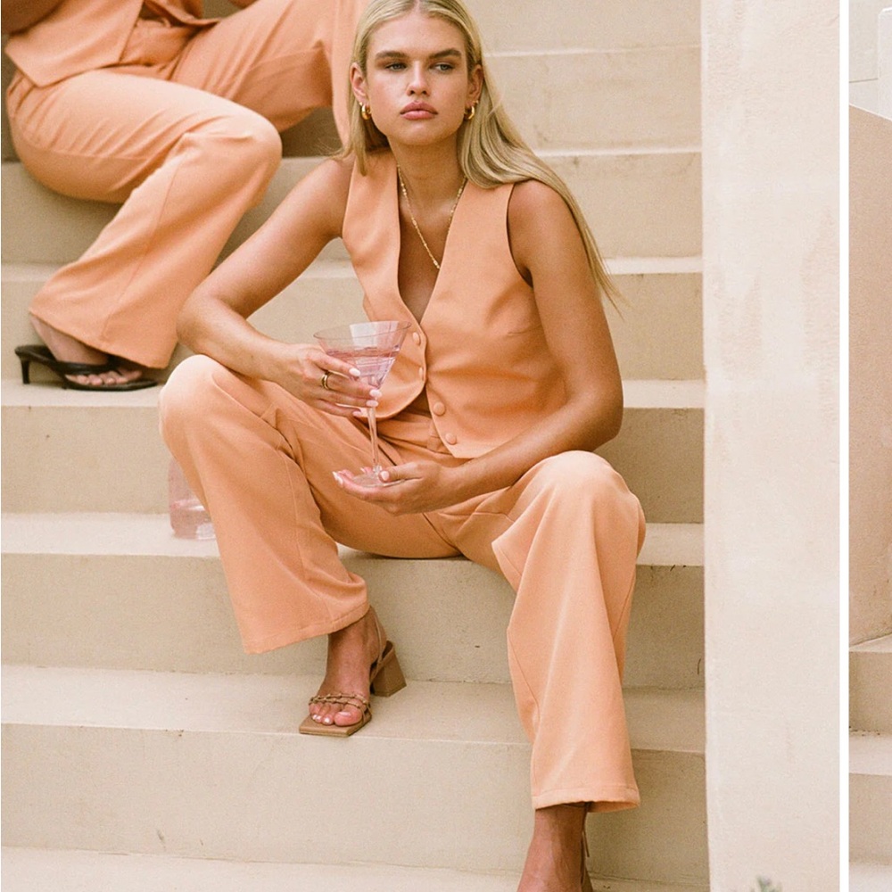 Sabo Skirt Apricot Set